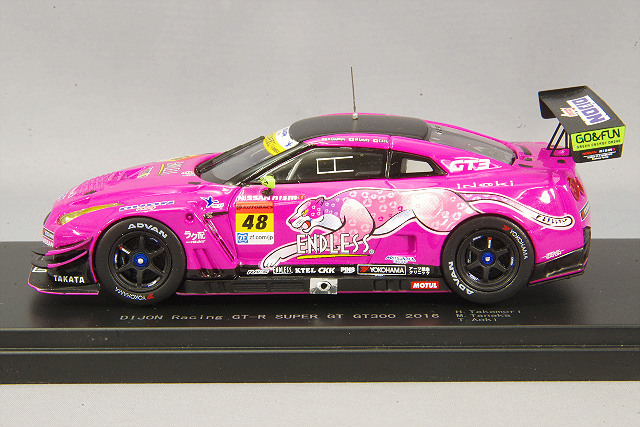エブロ1/43 GT300 日産 GT-R 10台セット エブロ 1/43 ディジョン レーシング GT-R 2016 スーパーGT GT300 #48