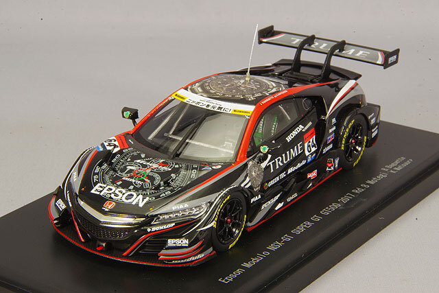 エブロ 1/43 エプソン モデューロ NSX-GT 2017 スーパーGT500 Rd.8 