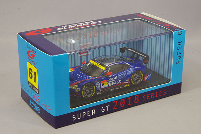 エブロ スーパーGT 2018 スバルBRZ R&D SPORT 1/43 エブロ 1/43 スバル BRZ R&D スポーツ スーパーGT300 2018 #61 井口卓