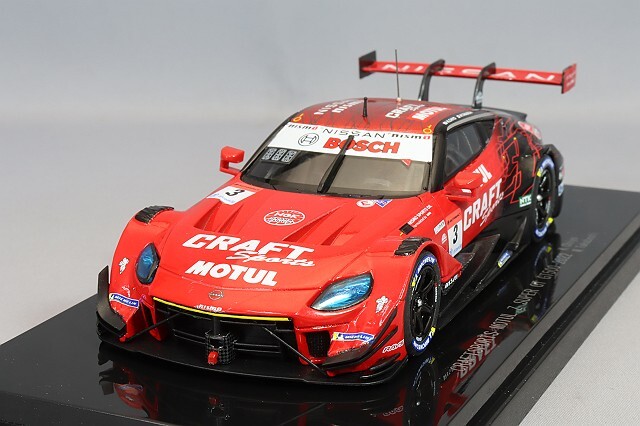 エブロ 1/43 クラフトスポーツ モチュール Z 2022 スーパーGT GT500 #3 