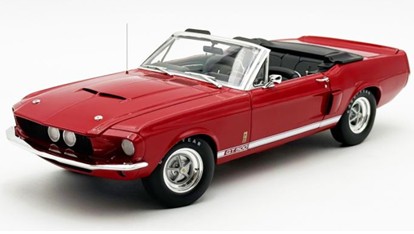 ☆予約品☆ ACME 1/18 シェルビー GT 500 コンバーチブル 1967 レッド