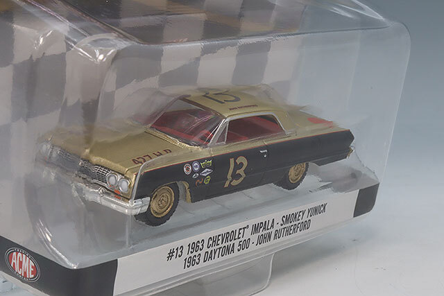 ACME 1/64 1963 シボレー インパラ スモーキーユニック 1963 デイトナ