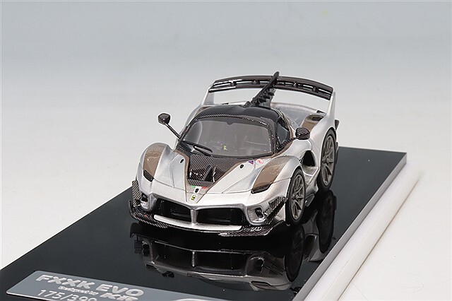 EraQ フェラーリ FXX K EVO #70 シルバー/ブラック