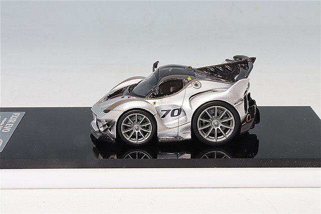 EraQ フェラーリ FXX K EVO #70 シルバー/ブラック