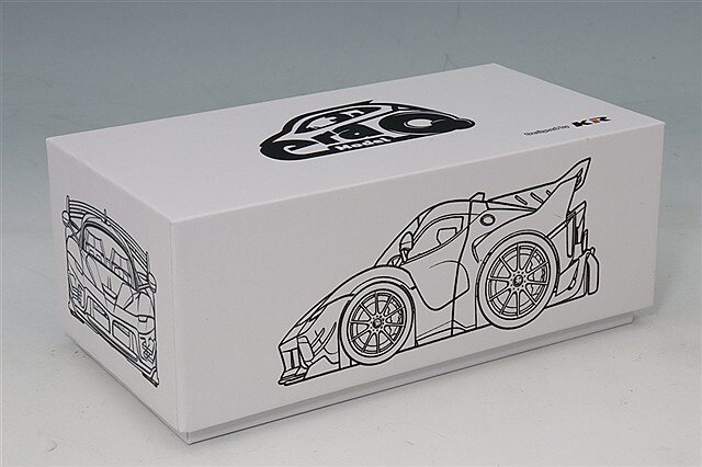 EraQ フェラーリ FXX K EVO #70 シルバー/ブラック