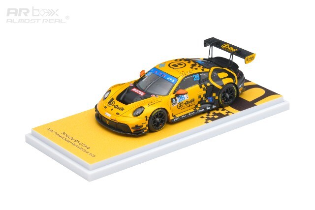 ALMOSTREAL 1/64 ポルシェ 911 GT3R B-Quik Absolute Racing 2025