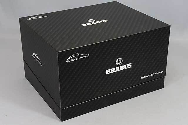 1/43 ブラバス　B63 620 ホワイト ブラバス ゲレンデヴァーゲン ワイドスターG-B63-620 BRABUSU