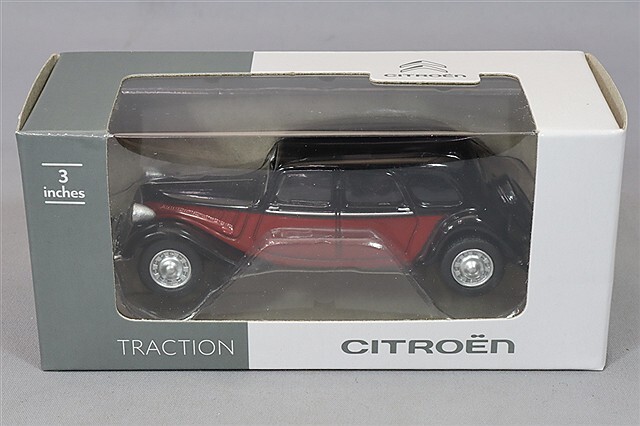 ノレブ 3インチ シトロエン トラクシオン 1939 ブラック/レッド