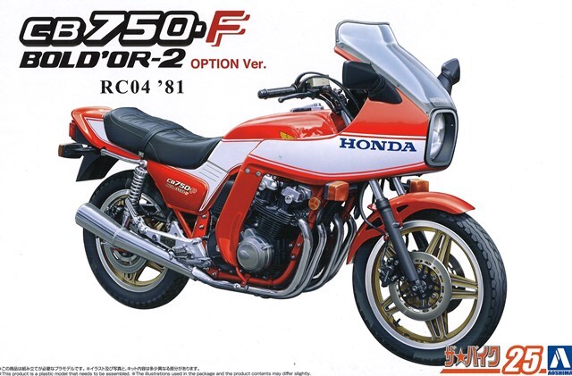 AOSHIMA プラモデル 1/12 ザ・バイク No.25 ホンダ RC04 CB750F 