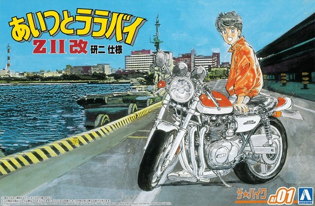 アオシマ プラモデル ザ・バイク No.AI-01 1/12 カワサキ ZII改