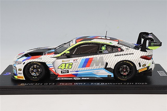 スパーク 1/43 BMW M4 GT3 チーム WRT 2025 バサースト 12H 2位 #46 V