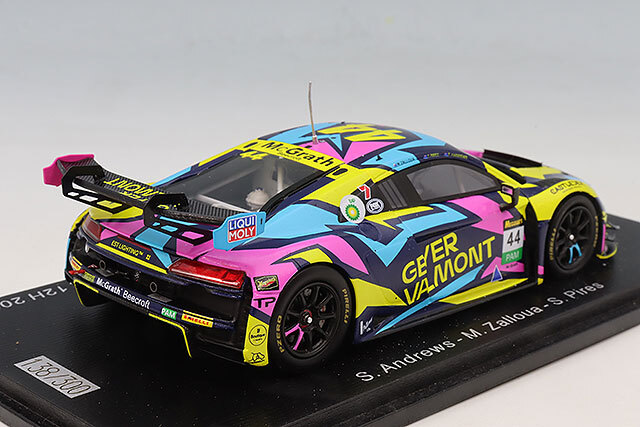 スパーク 1/43 アウディ R8 LMS EVO II Geyer Valmont Racing 2025