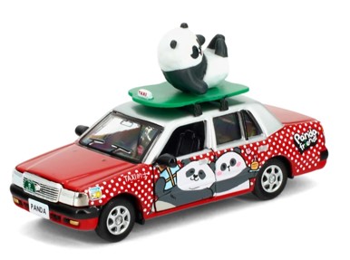 ☆予約品☆ Tiny City Tiny x Panda Friends トヨタ クラウン