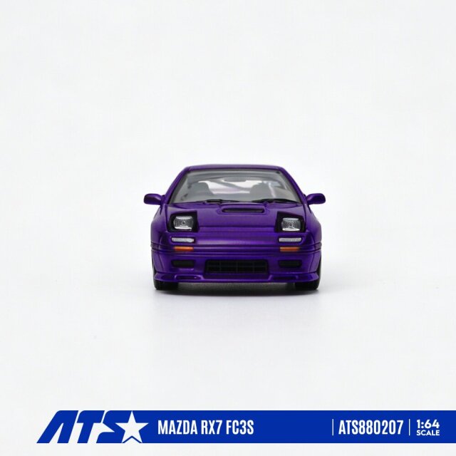 ☆予約品☆ ATS-MODELS 1/64 マツダ RX-7 FC3S メタリックバイオレット