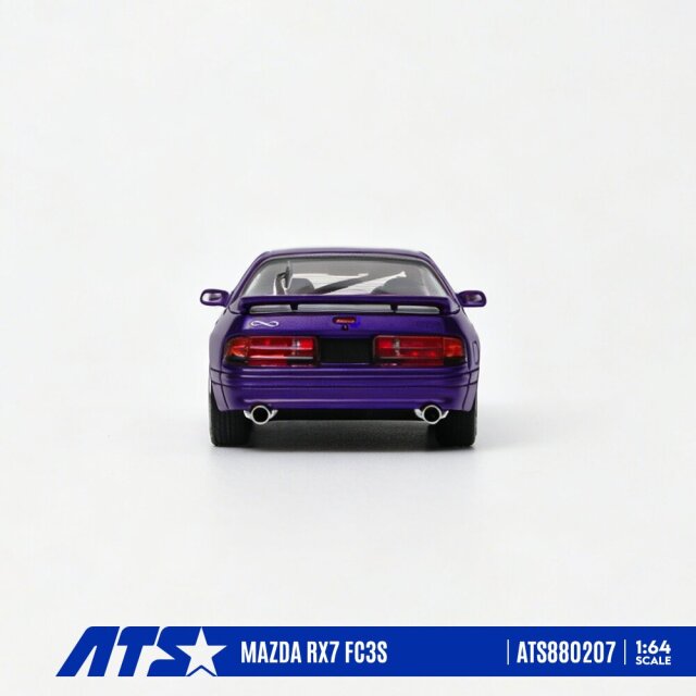☆予約品☆ ATS-MODELS 1/64 マツダ RX-7 FC3S メタリックバイオレット