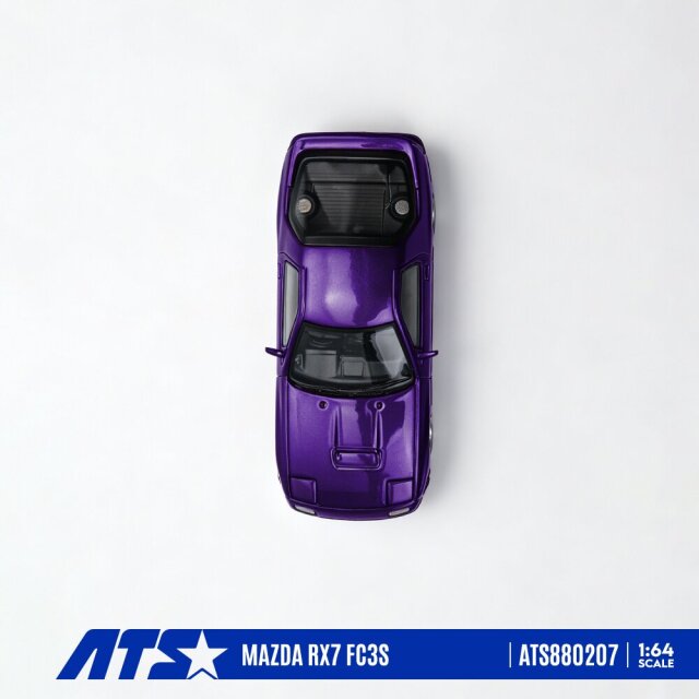 ☆予約品☆ ATS-MODELS 1/64 マツダ RX-7 FC3S メタリックバイオレット