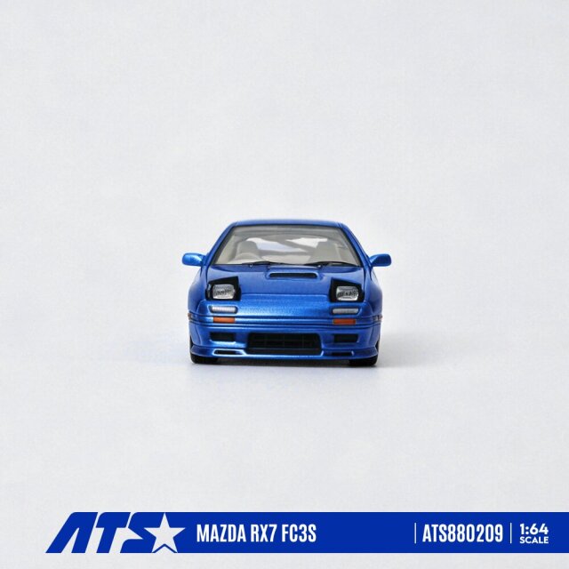 ☆予約品☆ ATS-MODELS 1/64 マツダ RX-7 FC3S コバルトブルーメタリック
