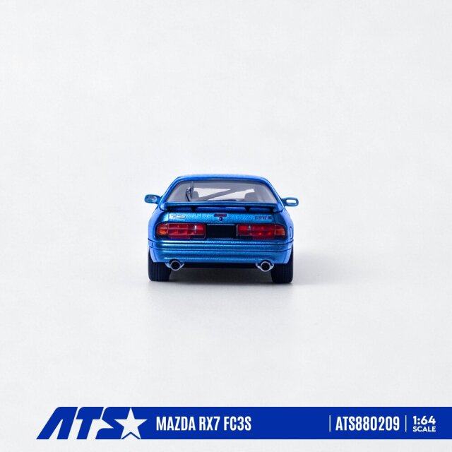 ☆予約品☆ ATS-MODELS 1/64 マツダ RX-7 FC3S コバルトブルーメタリック