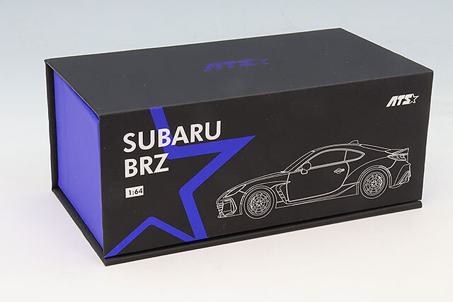 ATS-MODELS 1/64 スバル BRZ メタルブルー