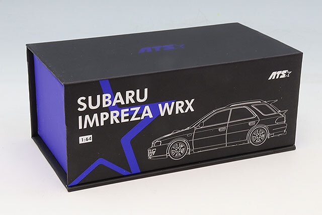 ATS-MODELS 1/64 スバル インプレッサ WRX ホワイト