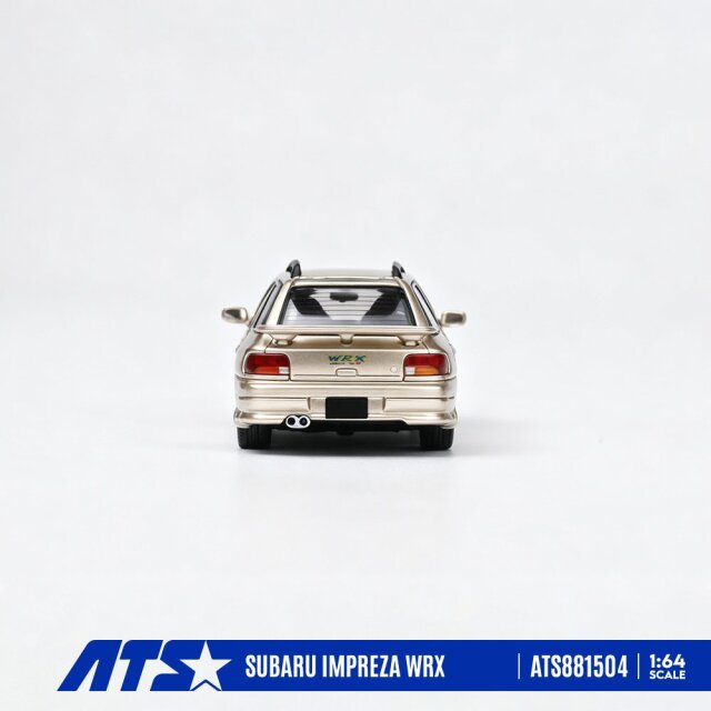 ☆予約品☆ ATS-MODELS 1/64 スバル インプレッサ WRX シャンパンゴールド