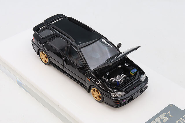 ATS-MODELS 1/64 スバル インプレッサ WRX ブラック
