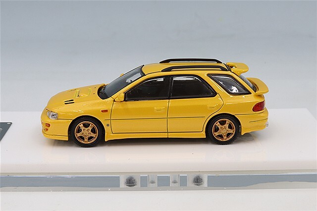ATS-MODELS 1/64 スバル インプレッサ WRX イエロー