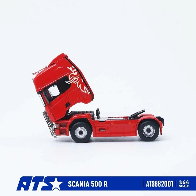 ☆予約品☆ ATS-MODELS 1/64 スカニア 500 R レッド