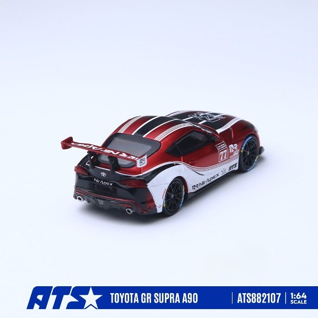 ☆予約品☆ ATS-MODELS 1/64 トヨタ GR スープラ A90 ニル・レッド・ヘア