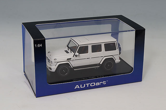 オートアート 1/64 メルセデス AMG G 63 2017 ホワイト