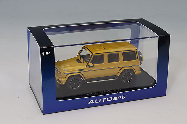 オートアート 1/64 メルセデス AMG G 63 2017 イエロー