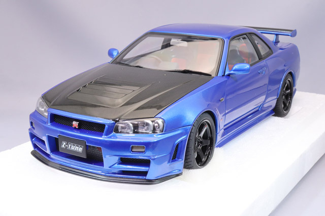 オートアート コンポジット 1/18 ニスモ R34 GT-R Z-tune ベイサイド 