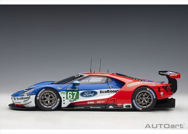 Amazon | AUTOart 1/18 フォード GT 2019#66 ル・マン24時間
