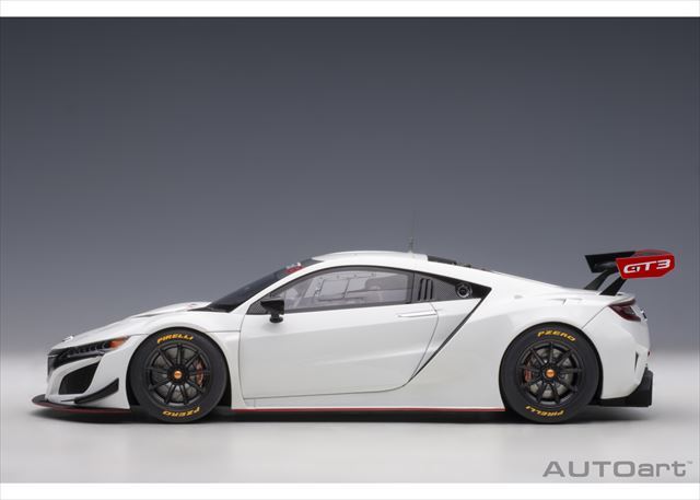 オートアート コンポジット 1/18 ホンダ NSX GT3 2018 ホワイト