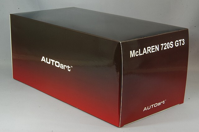 No473ミニカー1/18箱あり オートアート コンポジットモデル 1/18 マクラーレン 720S GT3 ホワイト