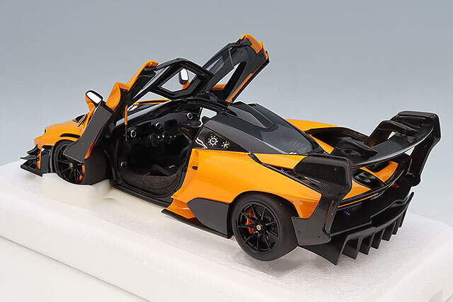 オートアート コンポジット 1/18 マクラーレン セナ GTR オレンジ