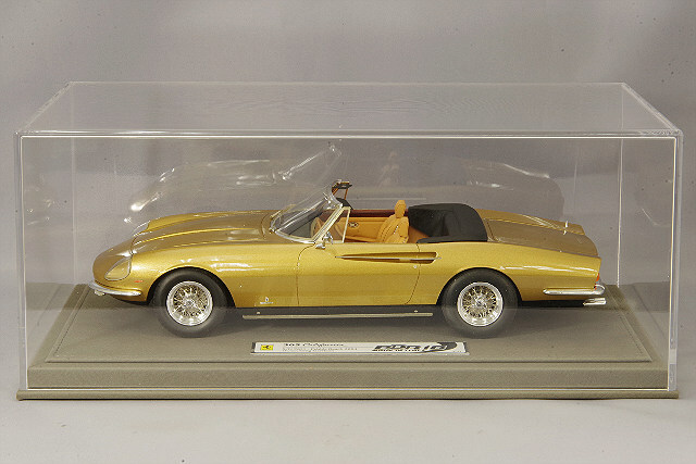 BBR 1/18 フェラーリ 365 カリフォルニア シャーシNo.9631 メタリック