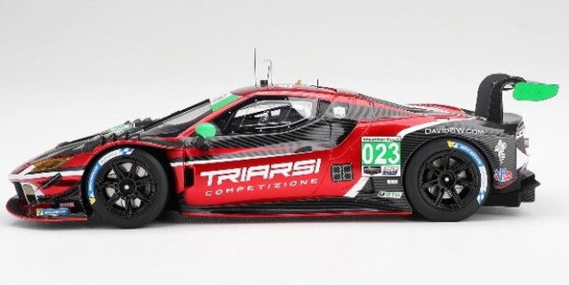 ☆予約品☆ BBR 1/18 フェラーリ 296 GT3 2025 IMSA プチルマン #023