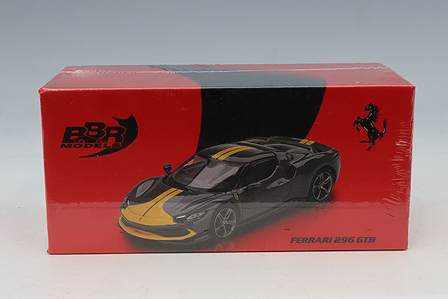 BBR 1/64 フェラーリ 296 GTB Assetto Fiorano Grigio Scuro(グレー