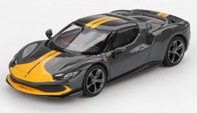 BBR 1/64 フェラーリ 296 GTB Assetto Fiorano Grigio Scuro(グレー