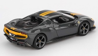 BBR 1/64 フェラーリ 296 GTB Assetto Fiorano Grigio Scuro(グレー