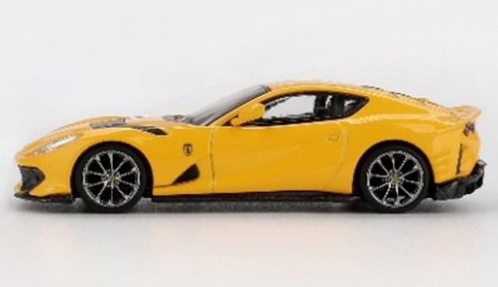 フェラーリ　金色　小箱 BBR 1/64 フェラーリ 812 コンペティション Giallo Modena(イエロー)