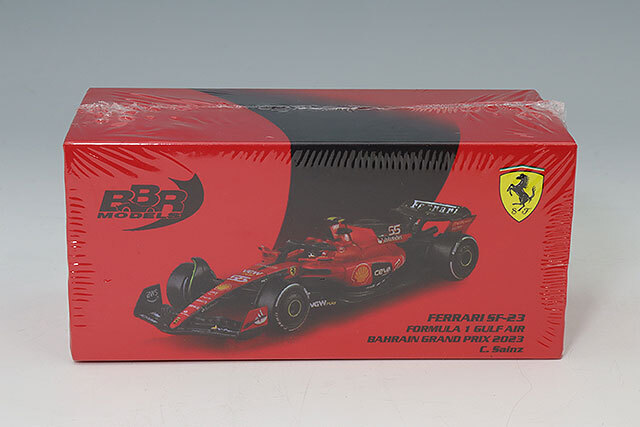BBR 1/64 フェラーリ SF23 2023 #55 バーレーングランプリ C.サインツ