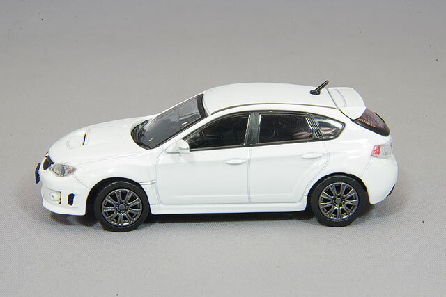 はるかページ♡⃜ BM CREATIONS 1/64 スバル 2009 インプレッサ WRX ホワイト 左