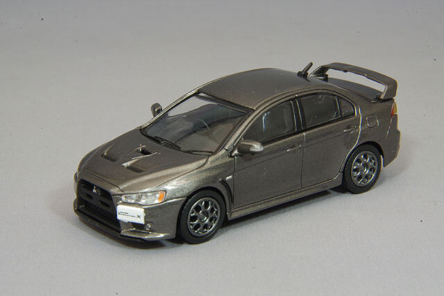 BM CREATIONS 1/64 三菱 ランサー エボリューション X グレー 左ハンドル