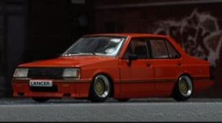 オーエン マルイ BM CREATIONS 1/64 三菱 ランサー EX2000 ターボレッド 右ハンドル