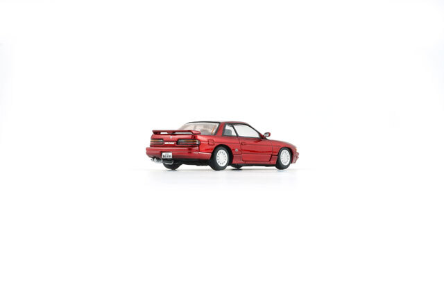 BM CREATIONS 1/64 日産 シルビア S13 メタリックレッド 右ハンドル