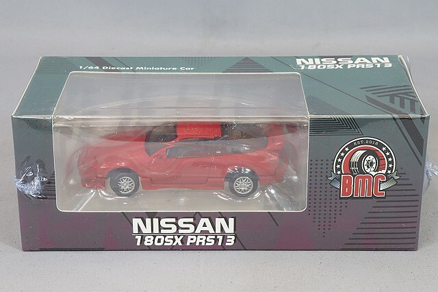 BM CREATIONS 1/64 日産 シルビア 180SX レッド 右ハンドル【再入荷】