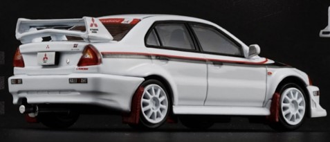 BM CREATIONS 1/64 三菱 ランサー EVO 6.5 ホワイト Tommi Edition