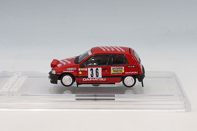 BM CREATIONS 1/64 ダイハツ シャレード 1998 モンテカルロラリー
